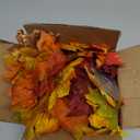 DearHouse 2 Pack Fall Garland Maple Leaf, 5.9Ft/Piece 7 Colors Hanging Vine Garland Artificial Autumn Foliage Garland Thanksgiving Decor for Home Wedding Fireplace Party Christmas (Brown)