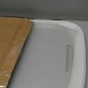 Dog Gate, Clear Acrylic Pet Gate for Dogs, Free Standing Pet Gates for Doorways, Folding Freestanding Puppy Doggy Cat Fence Inside, Dog Barriers for Home 3 Panel