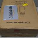 Outdoor Wall Light Fixtures, Exterior Waterproof Wall Lanterns, Porch Sconces Lighting with E26 Sockets & Glass Shades, Modern Matte Black Outside Lights for Patio Front Door Entryway Garage, 2-Pack