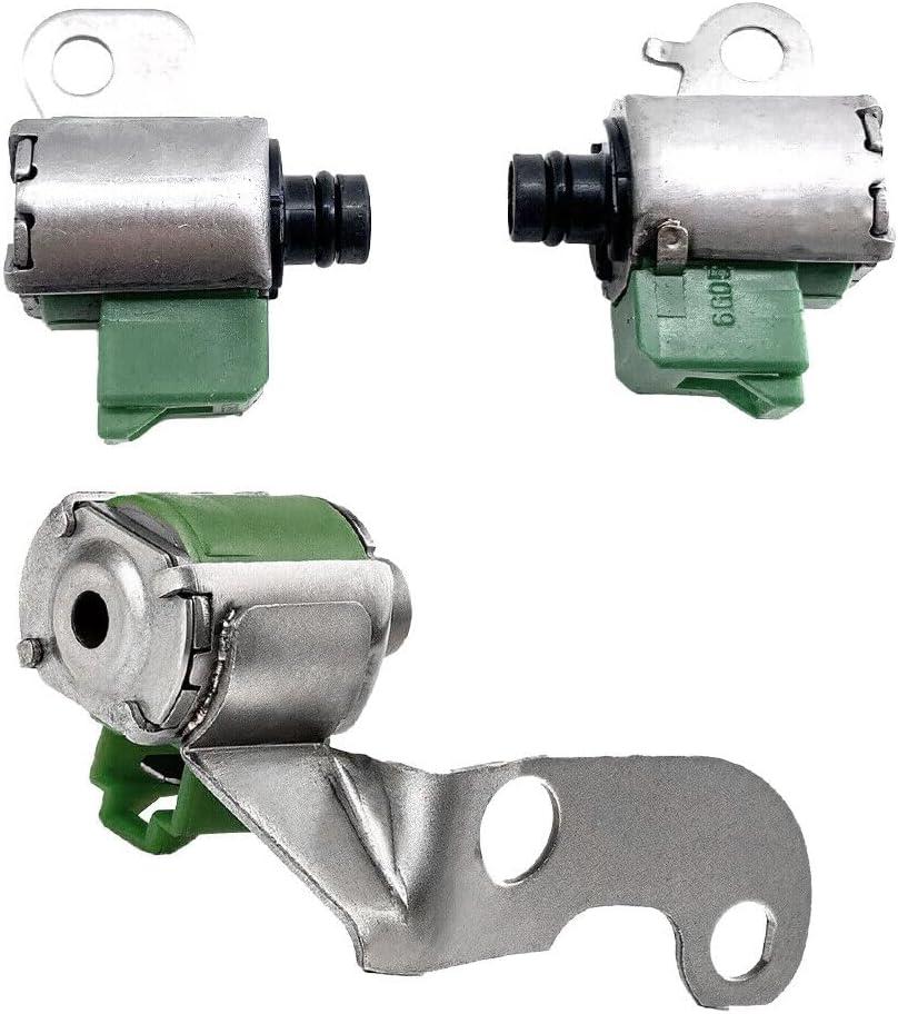 2 Pcs Transmission Shift Solenoid S1 & S2 & SL 35250-12010 35250-12020 35250-12030 Compatible with 2003-2006 Toyota Corolla 1.8L Matrix A245E A246E