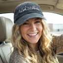 InnoBeta Work Besties Gifts Cap for Women - Adjustable Vintage Washed Cotton Embroidered Hat - Gift for Christmas, Birthday - Dark Grey