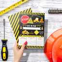 Your Main Event Prints Construction Boy Birthday Invitations - Dump Truck Party Invites - 20 Invitations - Envelopes Not Included