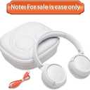 LTGEM Case Compatible with JBL Tune 510BT 520BT 500BT 570BT 660NC 710BT 720BT 770NC & Live 460NC 660NC 670NC 770NC 760NC Headphones, White