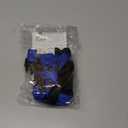 HEELE Dog Muzzle,Soft Nylon Muzzle Anti Biting Barking Chewing,Air Mesh Breathable Drinkable Adjustable Loop Pets Muzzle for Dogs (Blue, L)