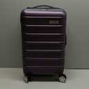 Samsonite Omni 2 International Carry-On Luggage with 360 Spinner Wheels - Scratch Resistant Hardshell - TSA, Airline-Approved - Expandable Polycarbonate Shell for Lightweight Travel - Purple