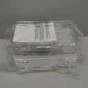 Delamu 2-Tier Multi-Purpose Bathroom Under Sink Organizers and Storage, Stackable Kitchen Pantry Organization, Pull Out Medicine Cabinet Organizer with Movable Dividers, White, 2 Pack