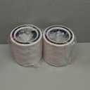 2-Pack AC400 Air Purifiers Replacement Filter Compatible with Purivortex AC400 Air Purifier, AC400 Replacement Filter for Home Large Room, White