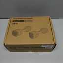 Zempox Adjustable Dumbbell Set of 2, 4 in 1 Free Weights Dumbbells Set for Women, Hand Weights for Women at Home, Each 2lb 3lb 4lb 5lb with TPU Soft Rubber Handle for Home Gym Exercise Training (Black)