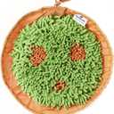 Pet Parents Forager Slow Feeder Bowls with SoftSnout & Non-Slip Backing, Dog Puzzle Toys & Snuffle Mat (Meadow Natural)