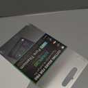 APMRQIB Titanium Cutting Boards for Kitchen, 100% Pure Titanium Cutting Boards Double Sided Non Toxic Cutting Board, Hygiene Durable Dishwasher Safe 13”× 8”(M)