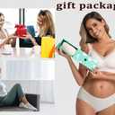 PRETTYWELL Wireless Bras for Women Molded Cup Comfort Seamless Push up No Underwire V-Neck Everyday Bra A to D Cup (XXL)