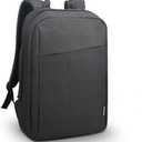 Lenovo Laptop Backpack B210, 15.6-Inch Laptop/Tablet, Durable, Water-Repellent, Lightweight, Clean Design, Sleek for Travel, Business Casual or College, GX40Q17225, Black