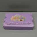 Dinosaur Microwavable Heating Pad for Belly, Neck & Shoulders, Heatable Plush with Moist Heat, Removable Plush Cover, Unscented Natural Fill, Adorable Surprise Present, 6.88" x 10.6", 1.46 lb