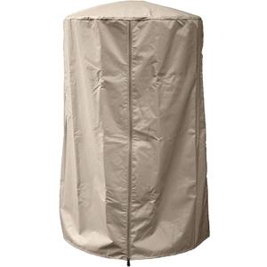 Patio Heater Cover Pool Equipment Cover Outdoor Winter Cylinder Heavy Duty , Beige