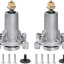 AJANTA INDUSTRIAL187292 192870 532187281 532187292 567253301 587819701 587125401 Compatible with Husqvarna yth22v46 yth24v48 Spindle 187292 Mandrel Assembly Fits 42" 46" 48" 54" (Pack 2)