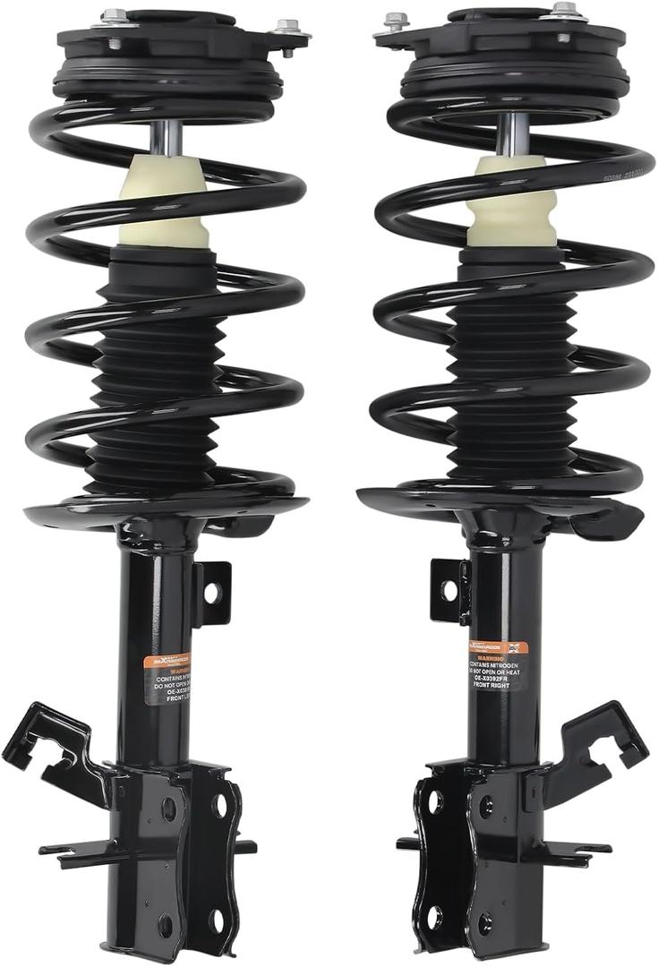 maXpeedingrods Front Strut for Nissan Sentra 2007-2012 2.0L L4 Base S SL SR, 172378 172379 1331648L 1331648R SR4214 SR4215 2Pc Shock Absorber Strut w/Coil Spring Assembly