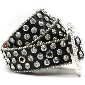 Western Rhinestone Belt M