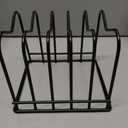 ORDORA Cutting Board Holder Stand Rack Organizer for Cabinet, 5mm Wire Storage Rack for Countertop, Baking Cookie Sheet Pan Organizer inside Cabinet, Chopping Board Holder for Pots, Lids and Skillets