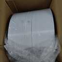 FOCUSLINE 100 Count White Plastic Dessert Plates 7 Inch, Disposable Heavy Duty Plastic Plates for Weddings, Parties and Events