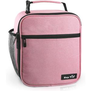Hap Tim lunchbox for Adult, Insulated Lunch Bag for Women, Reusable Lunch Box, Spacious Lunchbag, Pink (18654-PK)