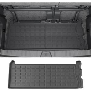 powoq 7&8 Seats Trunk Mat Compatible with 2021-2025 Toyota Sienna Cargo Mat TPE Trunk Liner Cargo Liner Replacement for 2021-2025 Toyota Sienna Accessories (Trunk Mat)