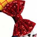 Girls Mouse Ears Headband Set - Hair Bands, Bows, Princess Headwear for Cosplay, Halloween, Birthday Party