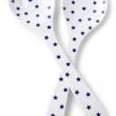 2 Set Tabletops Gallery 2-piece white melamine salad server set