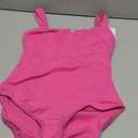 FeelinGirl Square Neck Bodysuit for Women Sleeveless Tummy Control Slimming Bodysuit Going Out Tank Tops (Large, Pink)