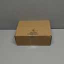 HUIHUANG Champagne Gold Christmas Ribbon Wired Champagne Glitter Christmas Tree Ribbons for X-mas Tree, Wreaths, Garlands, Home Decor, Wrapping (2.5" x 6 Rolls, 36 Yds Total)