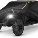 KEMIMOTO X3 MAX Cover 4 Seater, Waterproof Oxford Cloth Long Lasting Keep Clean Cab Enclosure UTV Cover, 177"73"63" Large, Compatible with Can-Am Maverick X3 MAX 2017-2025