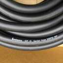 100 ft Garden Hose, 5/8 in Heavy Duty Water Hose, Flexible and Durable, Lightweight Rubber Hybrid Hose, Leak-Free Connections, Male to Female Fittings, BT100B, Black