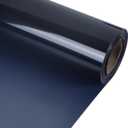 3 x HTVVETUR Heat Transfer Vinyl for T Shirt - 12" x 5FT Roll HTV Vinyl Iron on Vinyl, Easy to Cut & Weed (Matte Black)