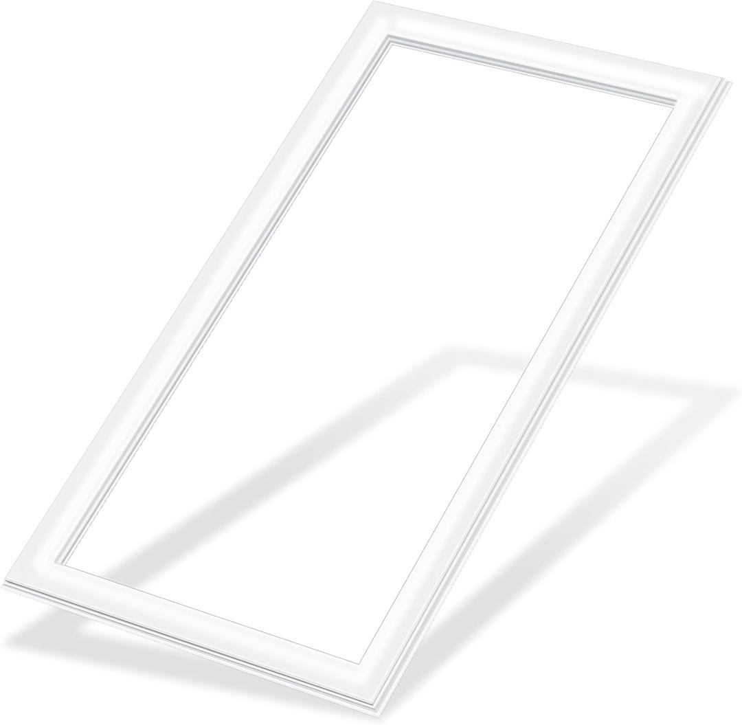 Upgraded 55.91"x 28.58" 5304506126 Refrigerator Freezer Door Gasket Seal Compatible with Frigidaire,Kenmore,Crosley Freezer Door Seal 216522374 5304505528 4452754 AP6031561 PS11766431 EAP11766431