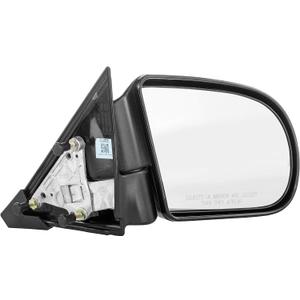 Dependable Direct Right Passenger Side Textured Mirror Compatible with 98-04 Chevy S10, GMC Sonoma - Partslink # GM1321188