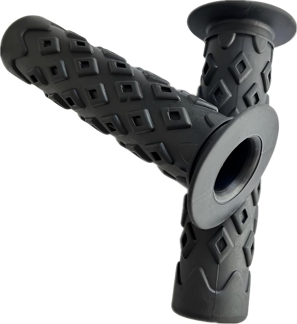 Bike Grips Bicycle Handlebar End Grips Replacement Handle Bar Grips Non-Slip Soft Rubber Protector for Mountain Bike Tricycle Wheel Chair