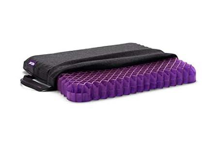 Purple Royal Seat Cushion - Seat Cushion for The Car Or Office Chair - Temperature Neutral Grid