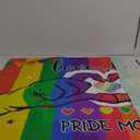 Pride Decorations Backdrop Banner Pride Month Decorations LGBT Gay Pride Decorations Love is Love Banner Backdrop Photo Booth Background for Rainbow Theme Party Supplies
