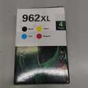 962XL Ink Cartridges Combo Pack Compatible for HP 962 XL HP962 HP962XL for HP OfficeJet Pro 9010 9015 9018 9020 9025 9014 9019 9028 9012 Printer Black Cyan Magenta Yellow(4 Pack)