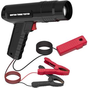 Timing Light 12V Ignition Timing Light Automotive Strong Flash Timing Lights with Sliding Sensor Clip,Long Test Lead, Reverse Polarity Protection, Overload Protection for Car, Motorcycle Petrol Engine