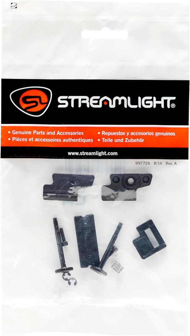Streamlight 69323 TLR Clamp Jaw Kit Designed Exclusively for TLR-sub Sig Sauer P365/XL Closed Rail System Models 69401, 69406, 69417, 69437, 69504 ONLY, Black