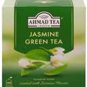 Ahmad Tea Jasmine Green Tea, Tagged Teabags without envelopes, 100 Count (EXP 09/25/26)