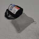 Travel Pillows for Airplanes, Airplane Pillow for Long Flight, Airplane Head Strap with Eye Mask for Sleep, Travel Neck Pillow for Car Road Trip, 360 Support Headrest, Stop Bobblehead, Black