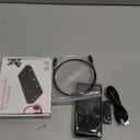 YEY 7.1 USB 3.5MM Sound Card I/O 48KHz Sample Rate 8CH DAC and 2CH ADC via S/PDIF Input and Output with LoopBack Support standalone Cmedia Software for Windows only