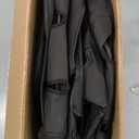 for Chevy Silverado & GMC Sierra Leather Seat Covers, Crew Cab 1500 2019-2026, 2500HD 3500HD 2020-2026, Custom Fit Truck Pickup Seat Cover Full Set, Black (with Rear Armrest/Seatback Storage)