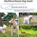 Faleela No-Pull Puppy Harness & Leash Set - 7 Color Options, Soft, Adjustable, Choke-Free, Escape-Proof, Lightweight Cute Pet Vest for Small & Medium Dogs (Blue+Red, M)