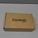 Coinkoly 10 Pack 1"(25mm) Gold Knurled Cabinet Knobs for Dresser Kitchen Knobs for Cabinets Single Hole Cabinet Pulls Hardware