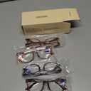 CCVOO Reading Glasses for Women/Men, Eyeglasses, Blue Light Readers for Women/Men, Computer Eye Glasses, Cheaters (*Marble Flora)