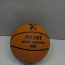 Silent Basketball Official Size 7 (29.5"): Upgraded 95% Bounce - Ultra Quiet Airless Basketball for Dribbling Indoor - Soft Foam Basketball with Realistic Grip and Deep Grooves for All Ages (Light Brown)