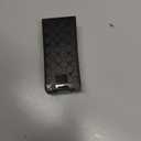 Sunglass Holder for Car, 2 Pack Car Sunglass Holder Visor Clip Magnetic Leather Sun Glasses Eyeglass Hanger, Gray, Fit for Different Size Eyeglasses