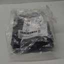 Lusso Gear Car Seat Cover for Dogs - Premium Waterproof Oxford Fabric - Universal Fit - Non-Slip Rear Cover & Protector, Car Accessories for Trucks & SUVs (Black)